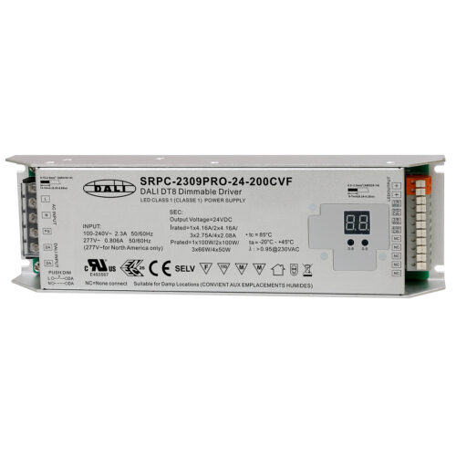 DALI 24V LED-driver 200W/4-kanaler DT8