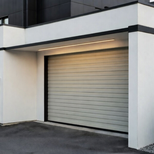 Komplett pakke for enkel garasjeport - utenpåliggende profil